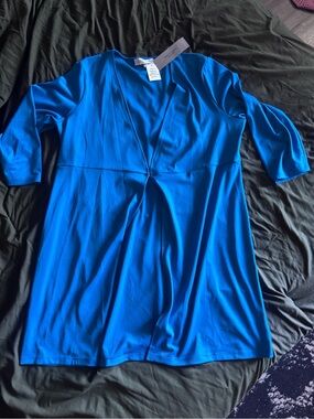 Kasper Imperial Blue Knit sweater